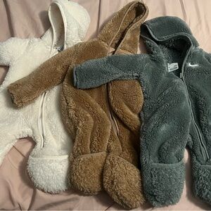 Nike Hooded Sherpa Coveralls